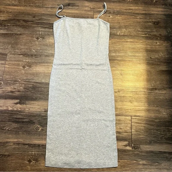 Topshop | Dresses | Topshop Midi Gray Tshirt Dress | Poshmark